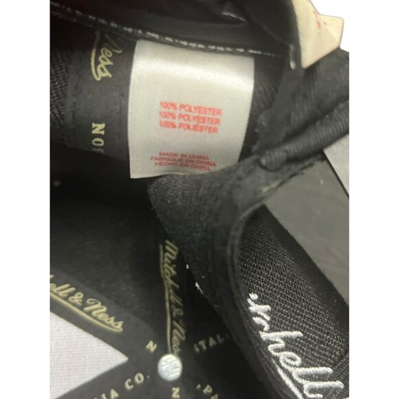 Brooklyn Nets‎ NBA Classic Snapback Hat Black Mitchell and Ness - Picture 11 of 12